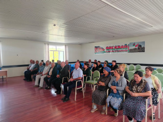 Xidmət təşkilatlarının səyyar qəbulu keçirilib