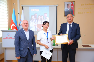 “17 İyun – Tibb İşçilərinin Peşə Bayramı Günü” münasibətilə tədbir keçirilmişdir