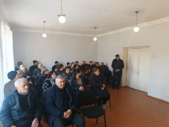 Oğuz RİH əməkdaşları hüquqi yardım mövzusunda görüş keçirib