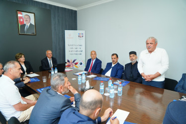 Oğuzda “Sabitlik adası: tolerant və multikultural Azərbaycan” mövzusunda ictimai müzakirə keçirilib