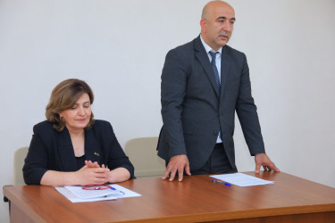 Oğuzda kənd təsərrüfatı, balıqçılıq və akvakultura məhsullarının istehsalı və emalı sahələrinin inkişafı üzrə Dövlət Proqramının icrası ilə bağlı yaradılmış Qərargahın iclası keçirilib