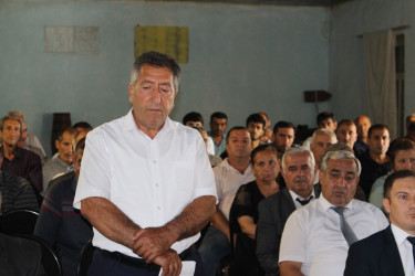 Növbəti səyyar vətəndaş qəbulu Calut kəndində keçirilib
