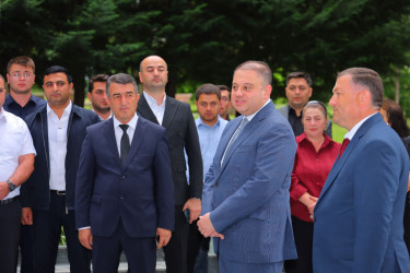 “Su təsərrüfatı və meliorasiya işçiləri günü” peşə bayramı qeyd olunub