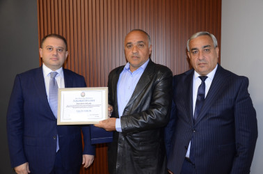 Energetika işçilərinin peşə bayramı qeyd olunub