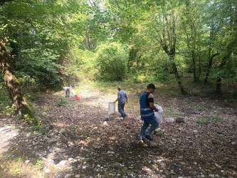 “Şəhərsalma və Memarlıq İli” çərçivəsində təmizlik aksiyası davam edir