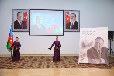 Oğuzda Ulu Öndər Heydər Əliyevin anadan olmasının 103-cü ildönümü qeyd olunub