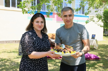 Vətən müharibəsi qəhrəmanı, şəhid Nail İbrahimlinin ailəsi ziyarət edilib