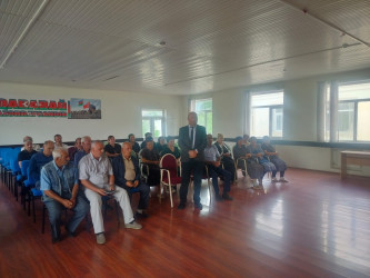 Xidmət təşkilatlarının səyyar qəbulu keçirilib