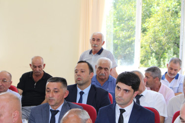 Növbəti səyyar vətəndaş qəbulu Sincan kəndində keçirilib