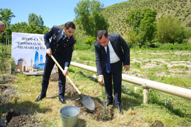 Ümummilli Lider Heydər Əliyevin anadan olmasının 103-cü ildönümü münasibətilə 10 may 2026-cı il tarixdə növbəti ağacəkmə aksiyası keçirilmişdir.