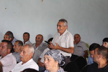 Növbəti səyyar vətəndaş qəbulu Calut kəndində keçirilib