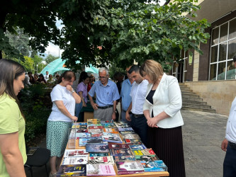 Oğuzda “Kitab Karvanı Oğuza gəlir” layihəsi keçirilib