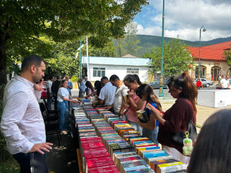 Oğuzda “Kitab Karvanı Oğuza gəlir” layihəsi keçirilib