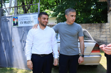 Vətən müharibəsi qəhrəmanı, şəhid Nail İbrahimlinin ailəsi ziyarət edilib