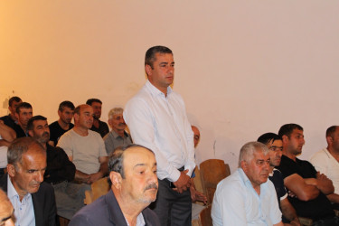 Muxas kəndində səyyar vətəndaş qəbulu keçirilib