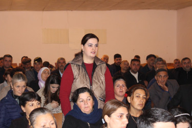 19 noyabr 2025-ci il tarixdə Muxas kəndində səyyar vətəndaş qəbulu keçirilib