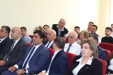 Növbəti səyyar vətəndaş qəbulu Sincan kəndində keçirilib