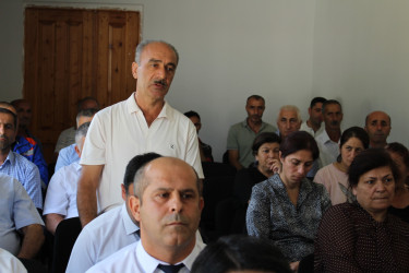 Səyyar vətəndaş qəbulu Tayıflı kəndində keçirilib