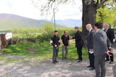 “Bakı–Xankəndi” velosiped yarışının marşrutu üzrə yollara baxış keçirilib