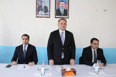 Qarabaldır kəndində növbəti səyyar vətəndaş qəbulu keçirilib