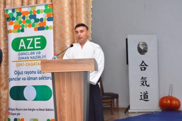 Oğuz rayonunda “Aikido və Yapon Mədəniyyəti Günü” keçirilib