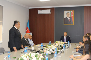 Şəhid atası Elbrus Əhmədovun 65 illik yubileyi münasibətilə tədbir keçirilib