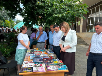 Oğuzda “Kitab Karvanı Oğuza gəlir” layihəsi keçirilib
