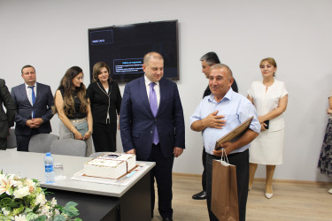 Şəhid atası Elbrus Əhmədovun 65 illik yubileyi münasibətilə tədbir keçirilib
