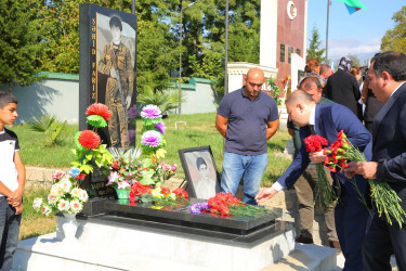 27 Sentyabr – Anım Günü Oğuz rayonunda dərin hüzn və ehtiram hissi ilə qeyd olunub