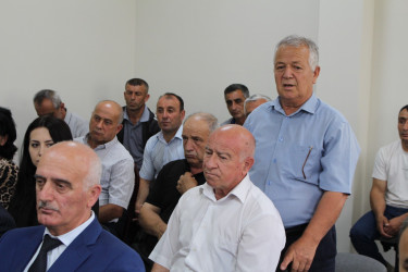 Ərmənət kəndində səyyar vətəndaş qəbulu keçirilib