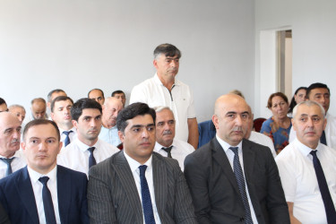 Kərimli kəndində növbəti səyyar vətəndaş qəbulu keçirilib