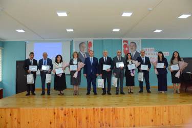 5 Oktyabr – Beynəlxalq Müəllimlər Günü münasibətilə tədbir keçirilib