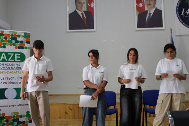 Xaçmaz kəndində 12 Avqust – Beynəlxalq Gənclər Gününə həsr olunmuş intellektual bilik yarışı keçirilib