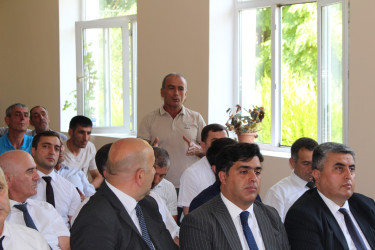 Çaldaş və Çayqovuşan sakinlərinin iştirakı ilə səyyar vətəndaş qəbulu keçirilib
