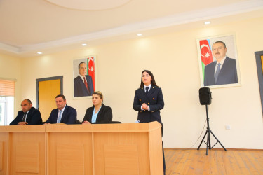 Oğuzda narkomaniyaya qarşı mübarizə mövzusunda tədbir keçirilmişdir