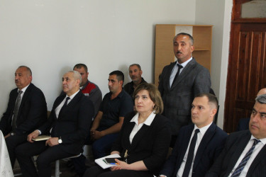 Növbəti səyyar vətəndaş qəbulu Tərkeş kəndində keçirilib