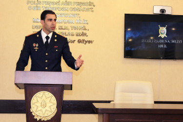 "2 İyul – Azərbaycan Polisi Günü" münasibətilə tədbir keçirilib