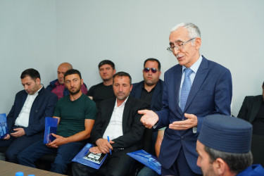 Oğuzda “Sabitlik adası: tolerant və multikultural Azərbaycan” mövzusunda ictimai müzakirə keçirilib