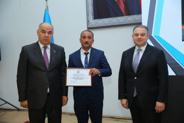 Oğuz RİH başçısının 2025-ci ilin sosial-iqtisadi inkişafın yekunları və qarşıda duran vəzifələrə həsr olunmuş hesabat yığıncağı keçirilib