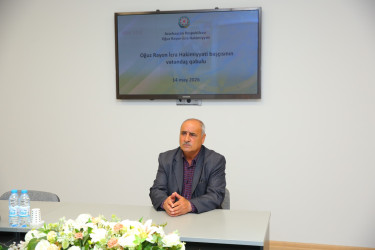 Növbəti vətəndaş qəbulu həyata keçirildi