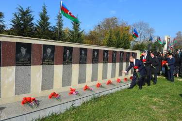 Oğuzda 8 Noyabr-Zəfər Gününün beşinci ildönümü qeyd olunub