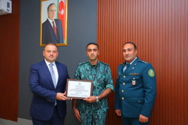 18 Avqust – Sərhəd Qoşunları Gününə həsr olunmuş tədbir keçirilib