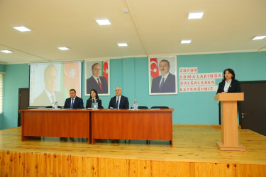 Oğuzda erkən nikahlar və məişət zorakılığına qarşı mübarizə mövzusunda tədbir keçirilmişdir