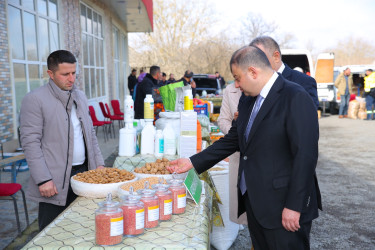 Oğuzda Novruz yarmarkası keçirilib