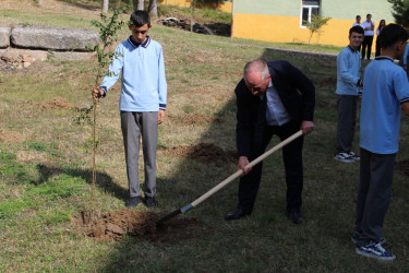 18 Oktyabr – Müstəqilliyin Bərpası Günü münasibətilə tədbir keçirilib