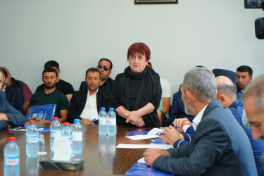Oğuzda “Sabitlik adası: tolerant və multikultural Azərbaycan” mövzusunda ictimai müzakirə keçirilib