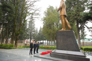 Ulu Öndər Heydər Əliyevin əziz xatirəsi Oğuzda böyük ehtiramla anıldı