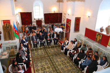 Oğuzda Beynəlxalq Abidələr və Tarixi Yerlər Günü münasibətilə tədbir keçirilib