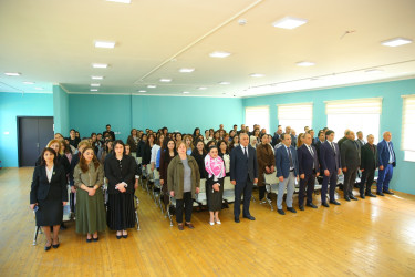 Oğuzda gender bərabərliyinə həsr olunmuş tədbir keçirilib