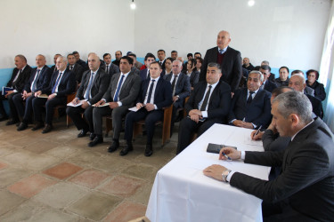 Qarabaldır kəndində növbəti səyyar vətəndaş qəbulu keçirilib